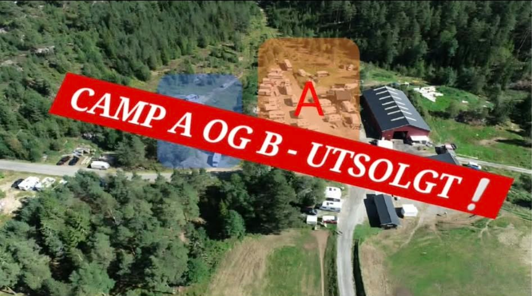Camp A og B er utsolgt