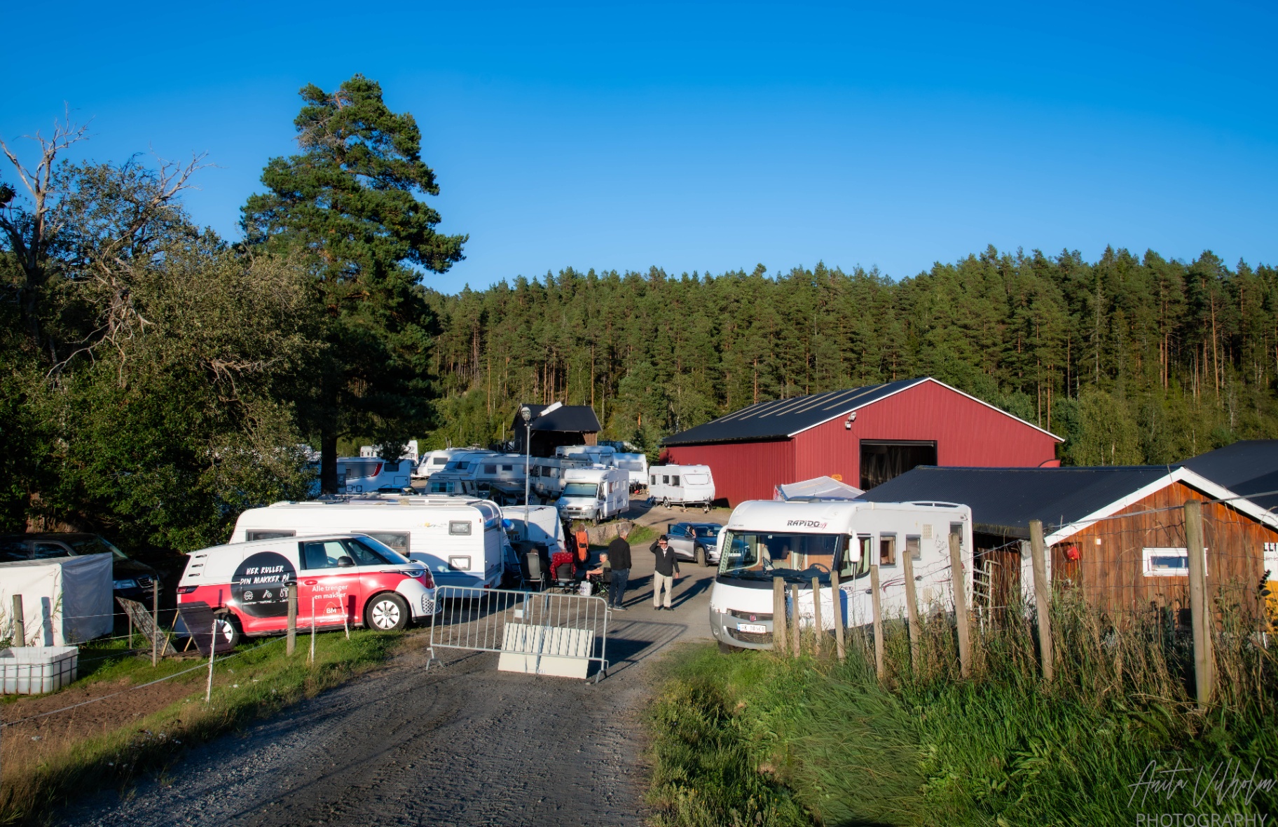 Festivalcamping i naturen